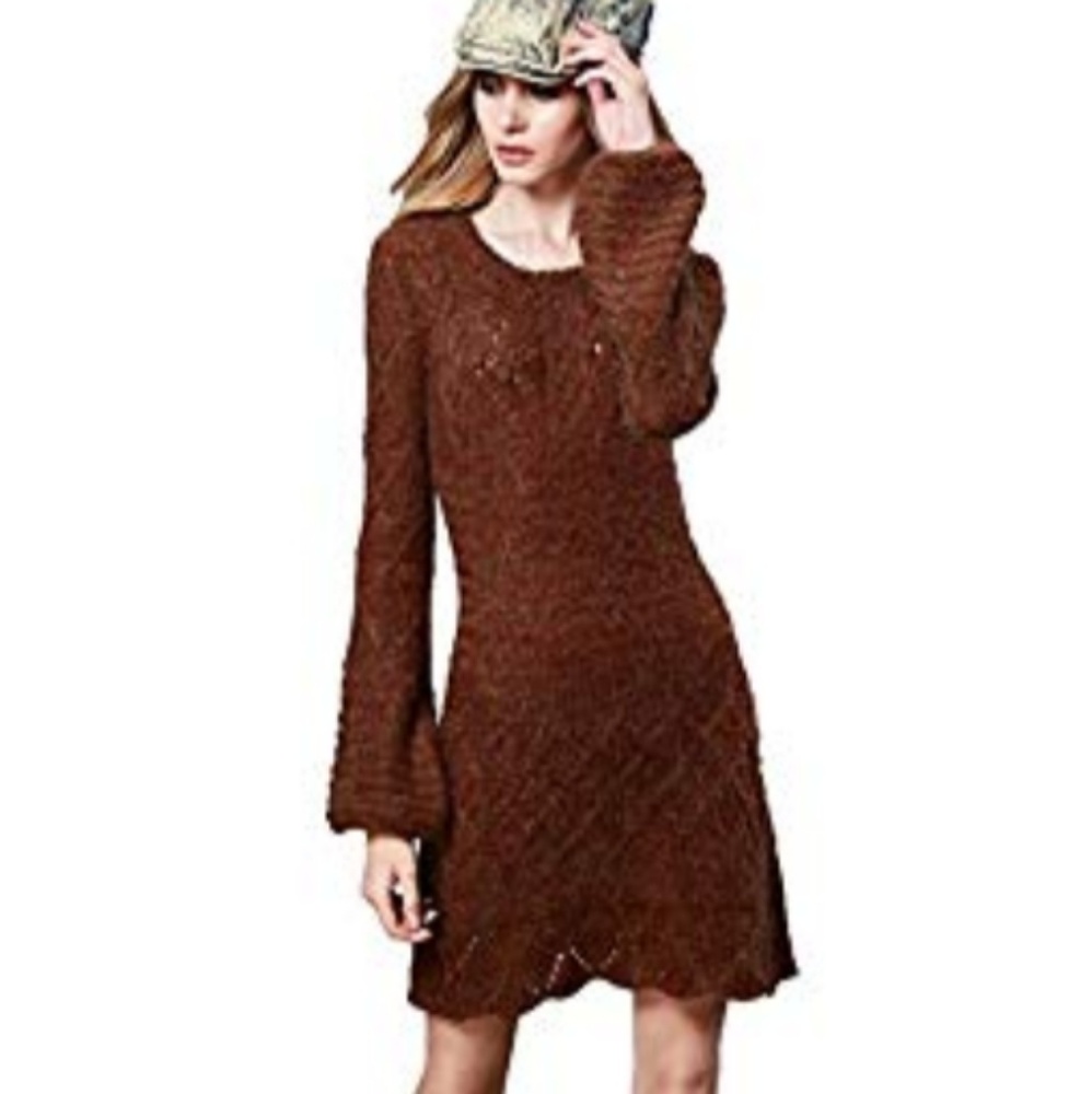 Artka Wool and Mohair Sweater Dress